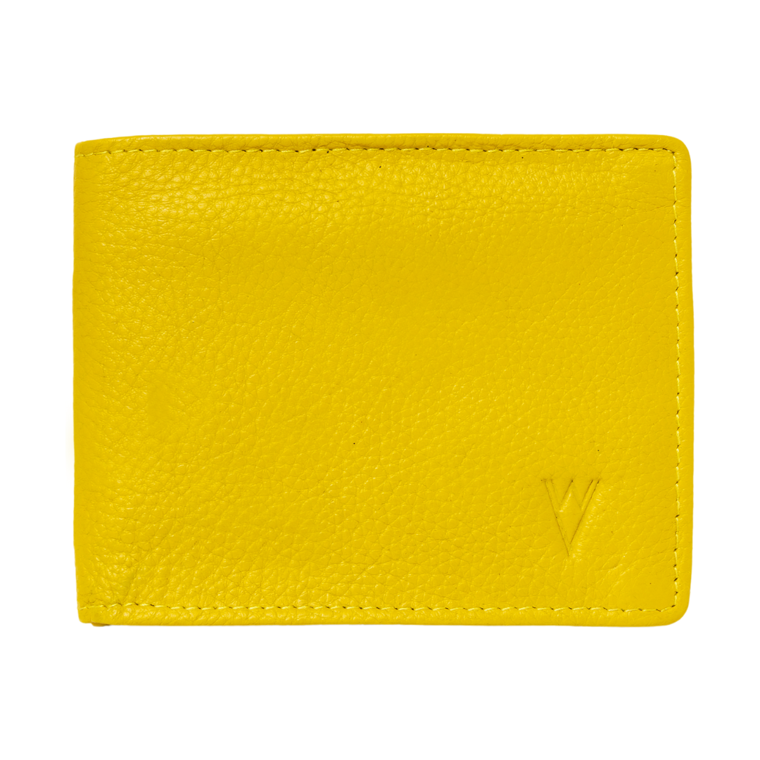 Radiant R Collection men's wallet - Yellow