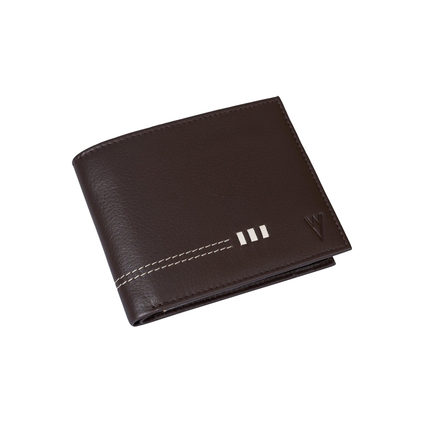 De Rigor Bi Fold Men Wallet Brown - WILDVIBEZ