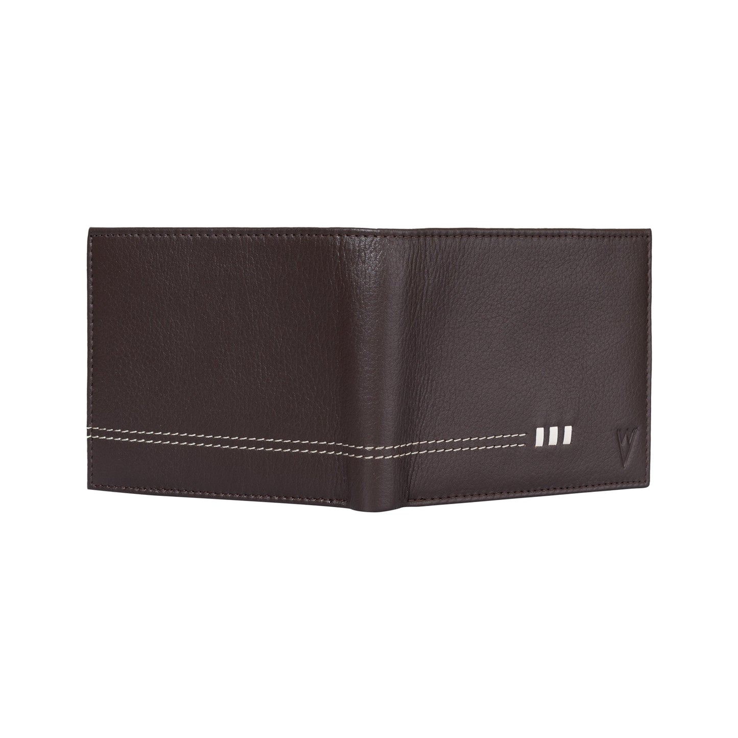 De Rigor Bi Fold Men Wallet Brown - WILDVIBEZ