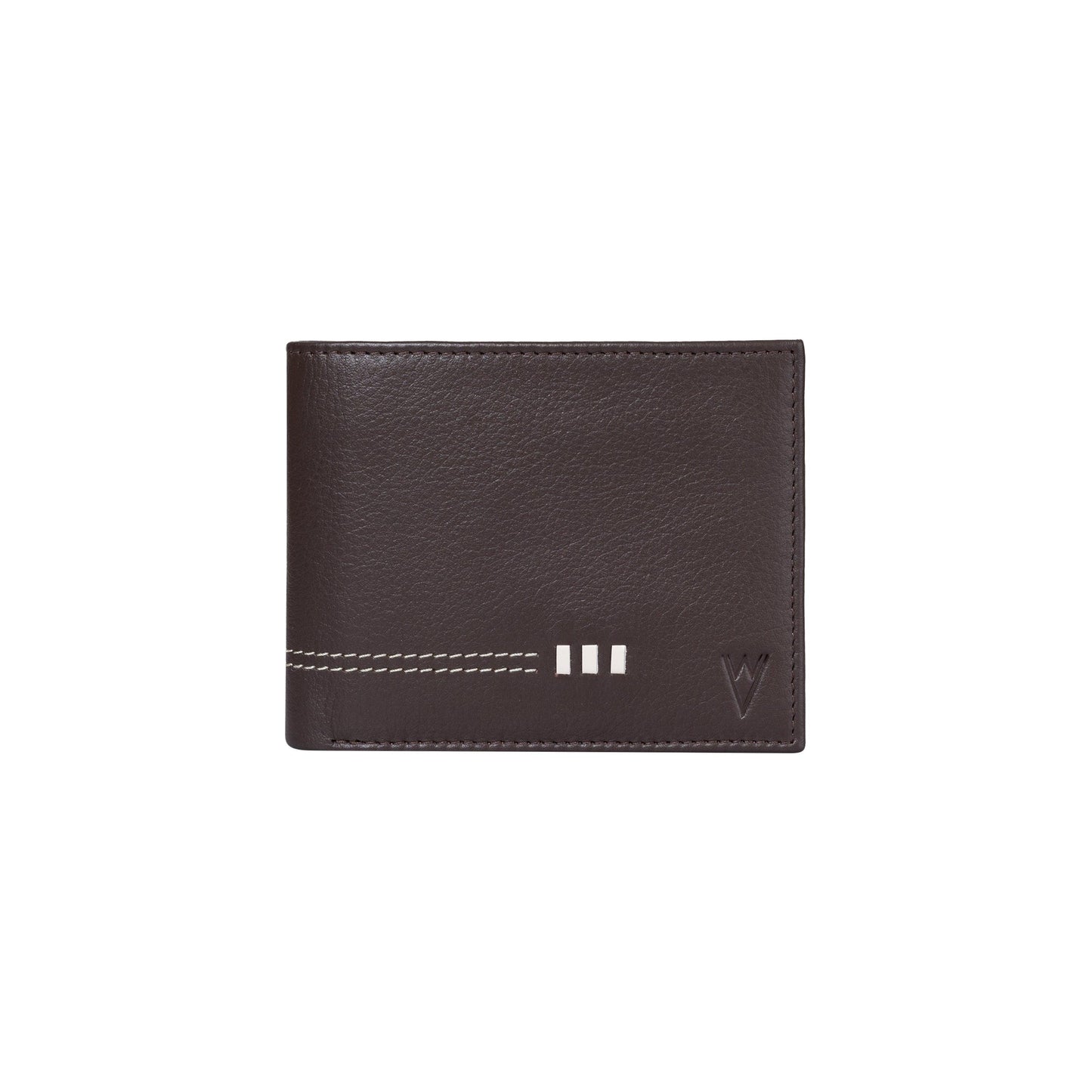 De Rigor Bi Fold Men Wallet Brown - WILDVIBEZ