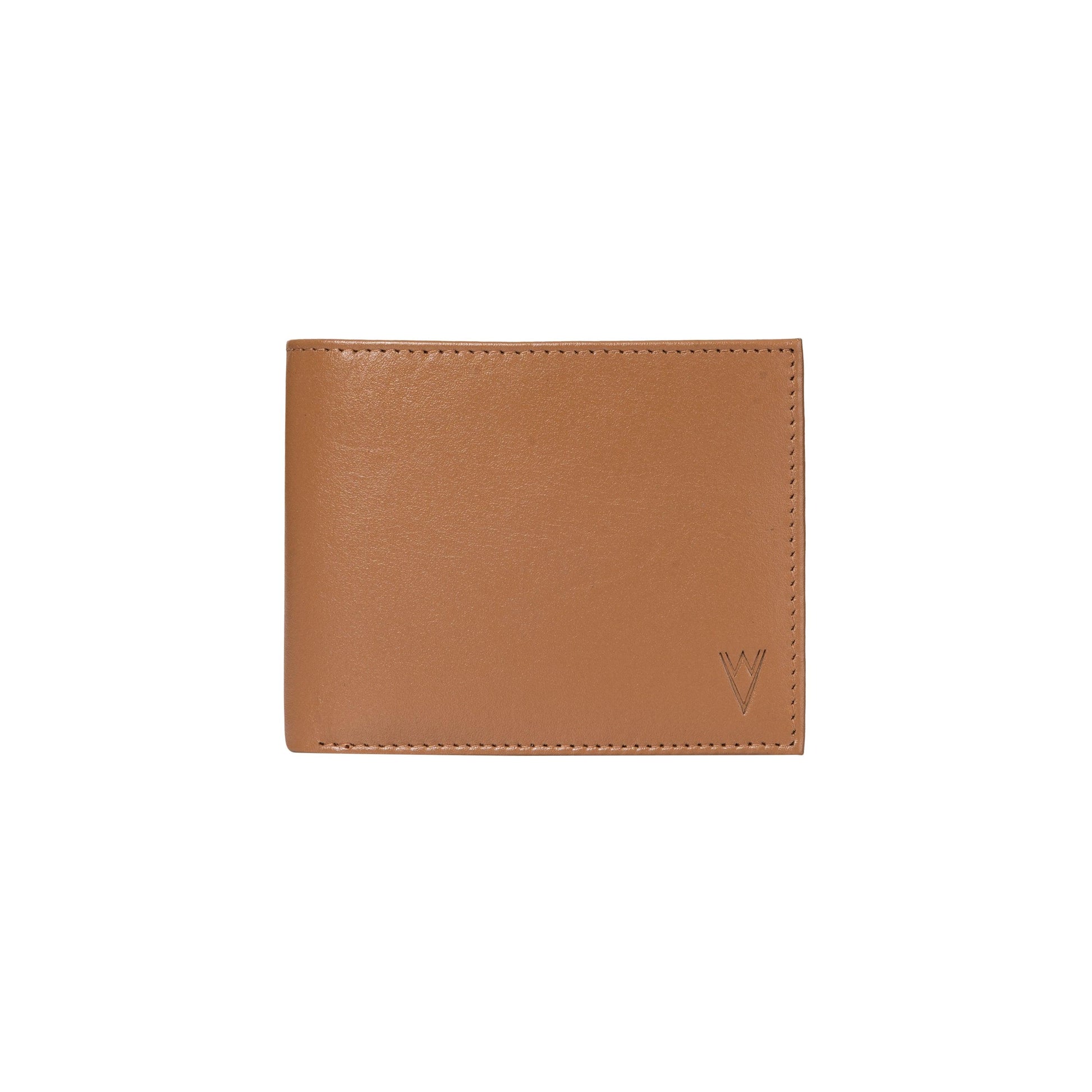 De Rigor Bi Fold Men Wallet Tan - WILDVIBEZ