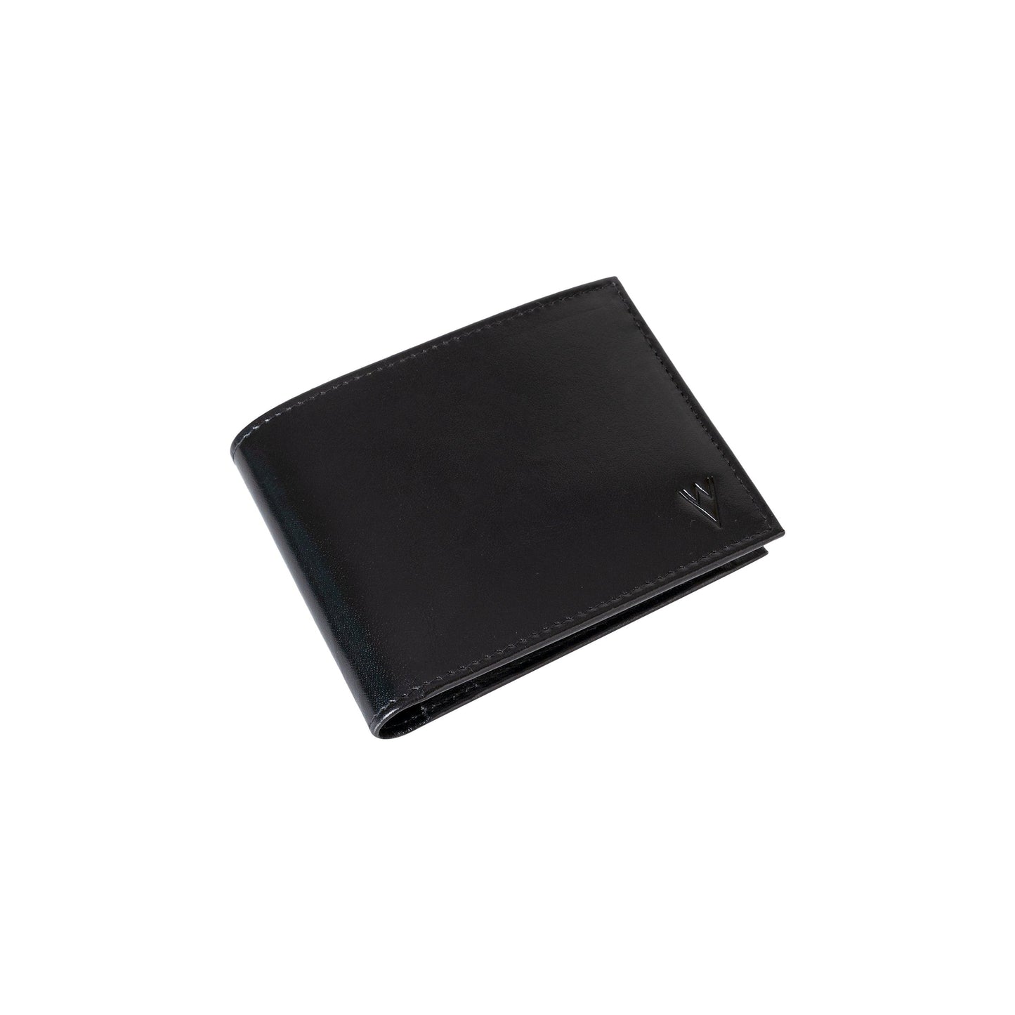 De Rigor Bi Fold Men Wallet Black - WILDVIBEZ