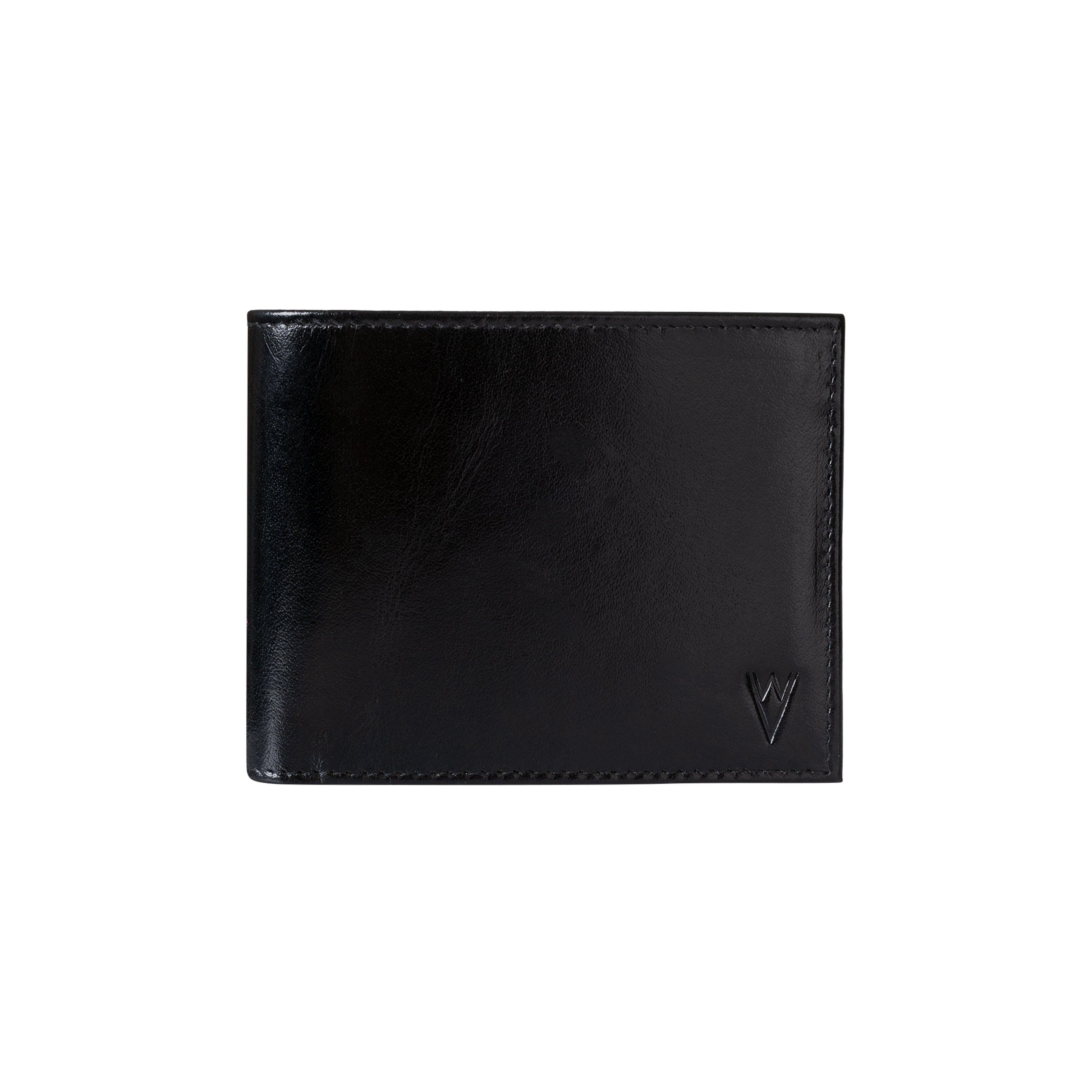 De Rigor Bi Fold Men Wallet Black – WILDVIBEZ