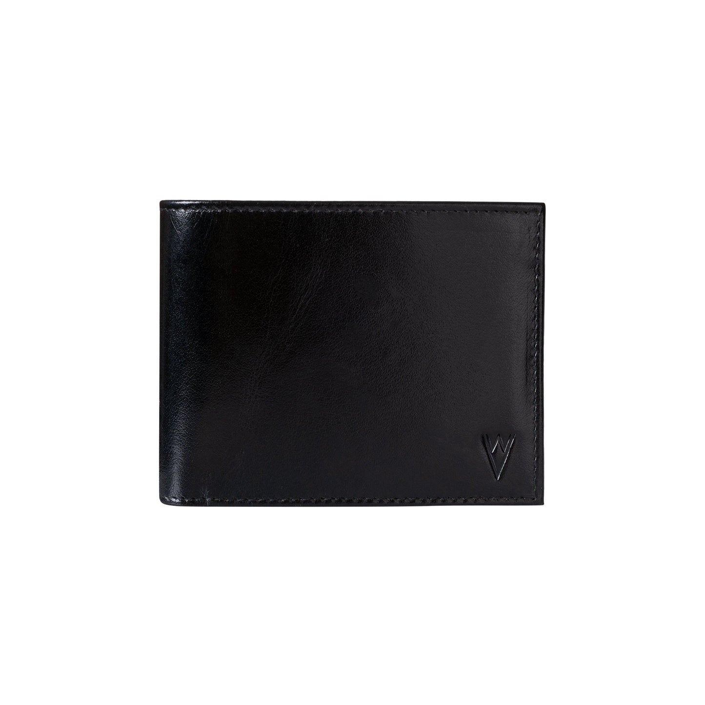 De Rigor Bi Fold Men Wallet Black - WILDVIBEZ